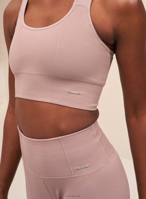 kvinnor AIM'N dammig violett lyxig sömlös bh med högt stöd Kläder NBT4225