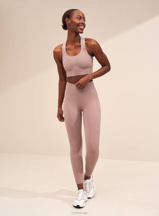 kvinnor AIM'N dammig violett lyxig sömlös bh med högt stöd Kläder NBT4225