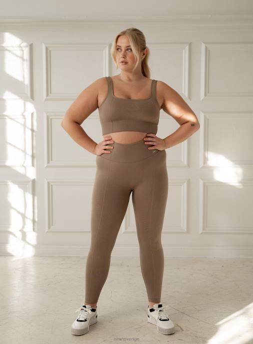 kvinnor AIM'N espresso luxe sömlös bh Kläder NBT4159