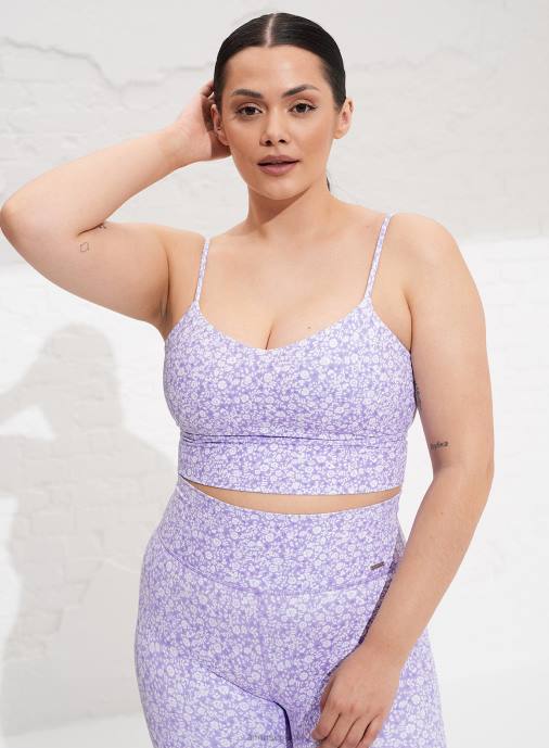 kvinnor AIM'N fleur lavande bh med v-band Kläder NBT4186