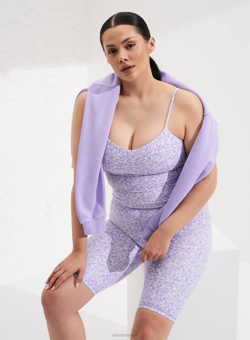 kvinnor AIM'N fleur lavande bh med v-band Kläder NBT4186