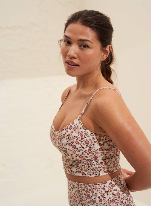 kvinnor AIM'N fleur rouge bh med v-band Kläder NBT4257