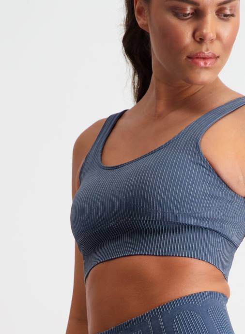 kvinnor AIM'N havstvättad ribbad sömlös bh Kläder NBT4249