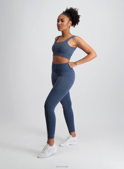 kvinnor AIM'N havstvättad ribbad sömlös bh Kläder NBT4249