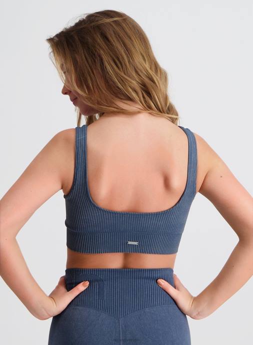 kvinnor AIM'N havstvättad ribbad sömlös bh Kläder NBT4249