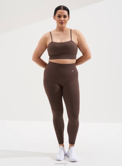 kvinnor AIM'N macchiato ribbad sömlös bh Kläder NBT4216