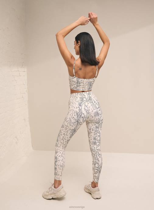 kvinnor AIM'N oat white viper v strap bh Kläder NBT4188