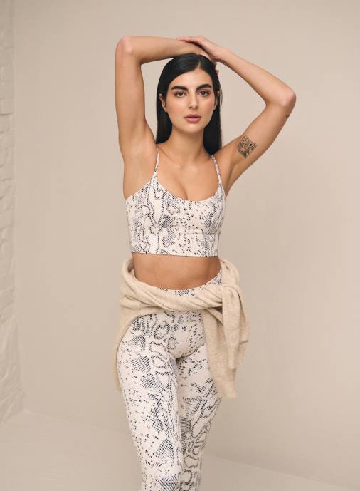 kvinnor AIM'N oat white viper v strap bh Kläder NBT4188