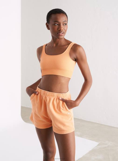 kvinnor AIM'N papaya ribbad sömlös bh Kläder NBT4161