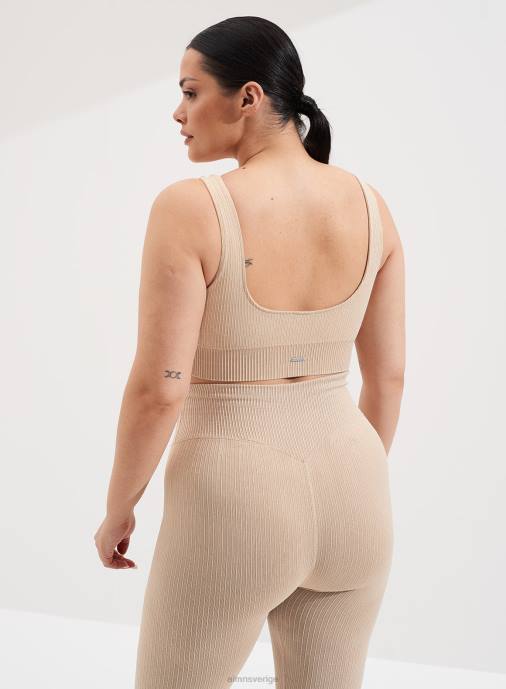 kvinnor AIM'N sandtvättad ribbad sömlös bh Kläder NBT4280