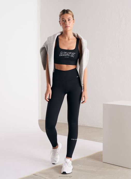 kvinnor AIM'N svart college core bh Kläder NBT4282