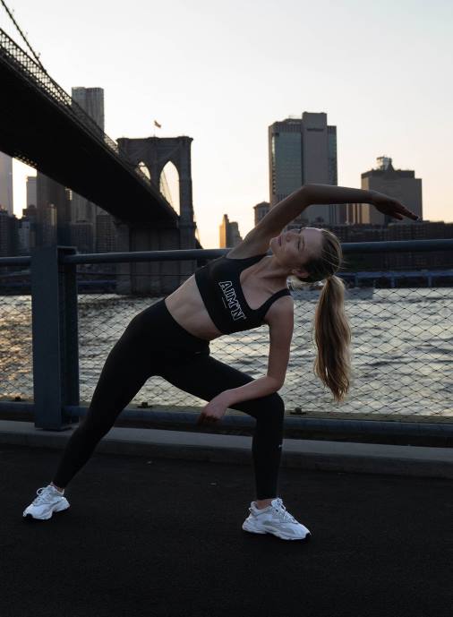 kvinnor AIM'N svart college core bh Kläder NBT4282