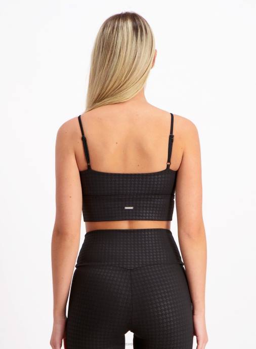 kvinnor AIM'N svart dogtooth v strop bh Kläder NBT4273