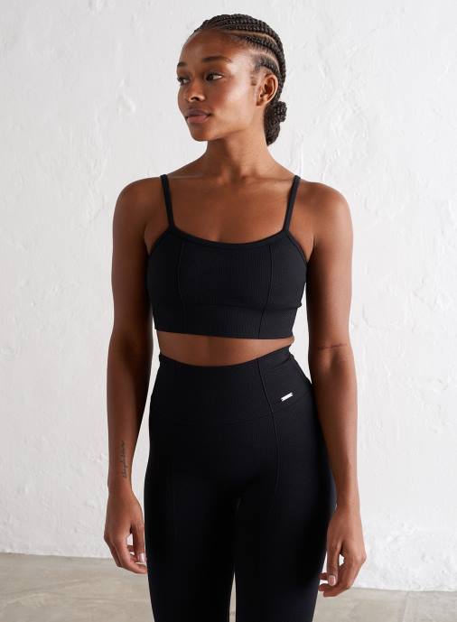 kvinnor AIM'N svart lyxig bh med rem Kläder NBT4148