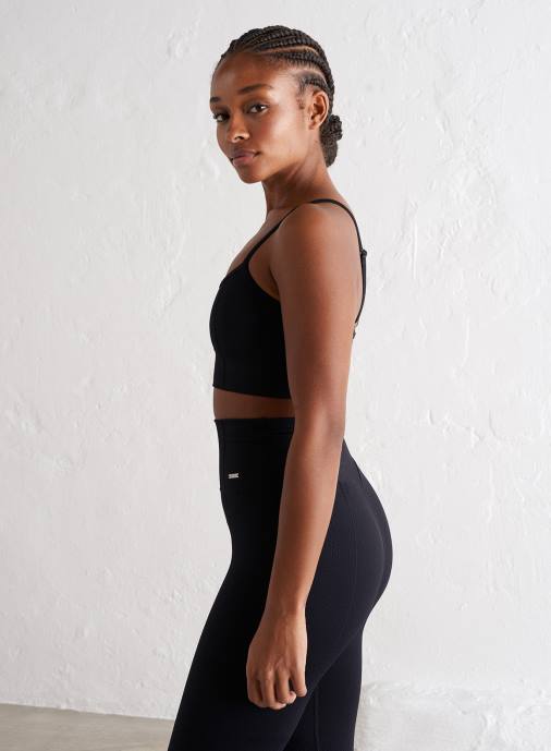 kvinnor AIM'N svart lyxig bh med rem Kläder NBT4148