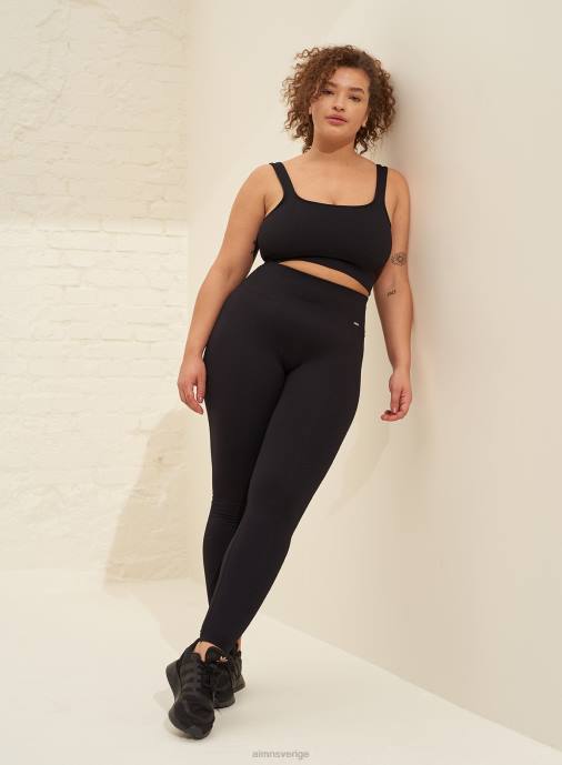 kvinnor AIM'N svart lyxig sömlös bh Kläder NBT4195