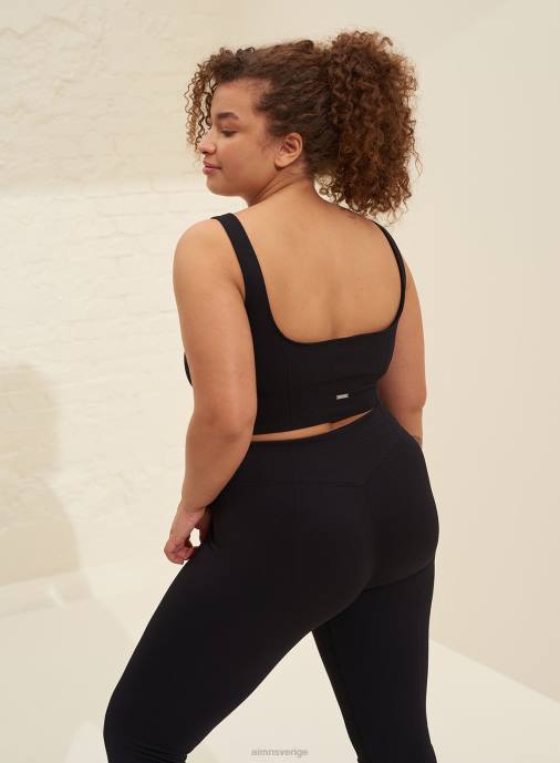 kvinnor AIM'N svart lyxig sömlös bh Kläder NBT4195