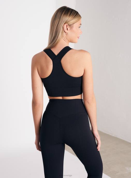 kvinnor AIM'N svart lyxig sömlös bh med högt stöd Kläder NBT4201