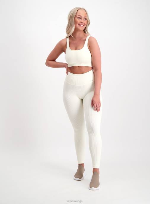 kvinnor AIM'N vanilj ribbad sömlös bh Kläder NBT4279