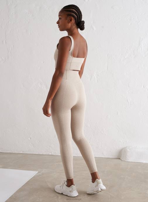 kvinnor AIM'N beige lyxiga sömlösa tights Kläder NBT430