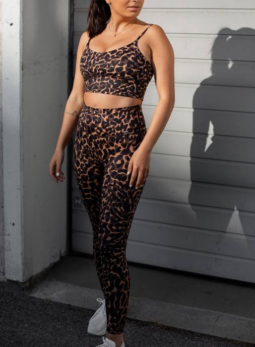 kvinnor AIM'N cheetah tights Kläder NBT452