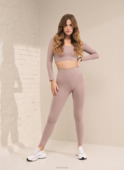 kvinnor AIM'N dammiga violett lyxiga sömlösa tights Kläder NBT439