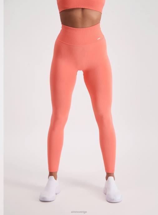 kvinnor AIM'N korallribbade sömlösa tights Kläder NBT4110