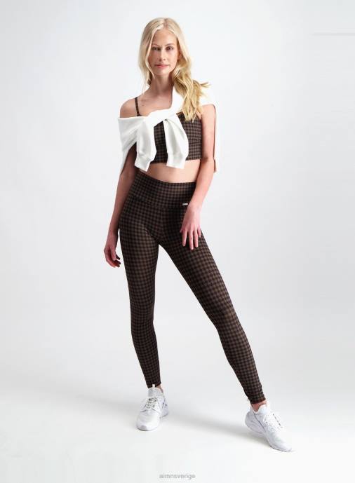 kvinnor AIM'N macchiato dogtooth strumpbyxor Kläder NBT4105