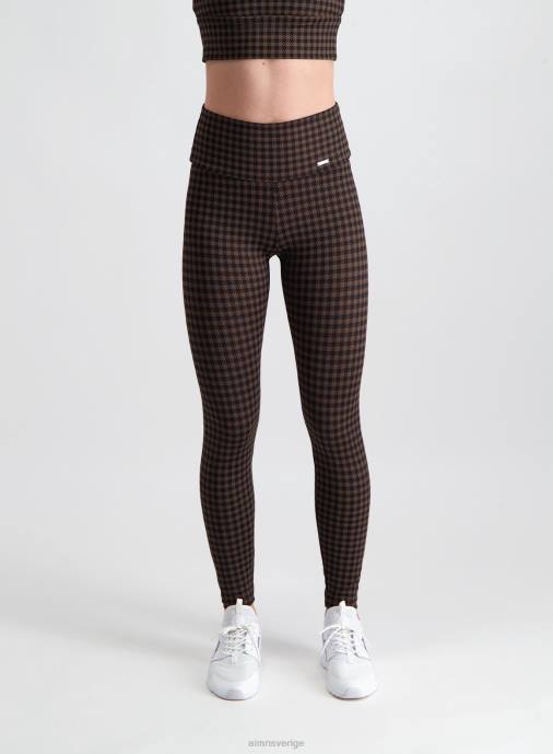 kvinnor AIM'N macchiato dogtooth strumpbyxor Kläder NBT4105