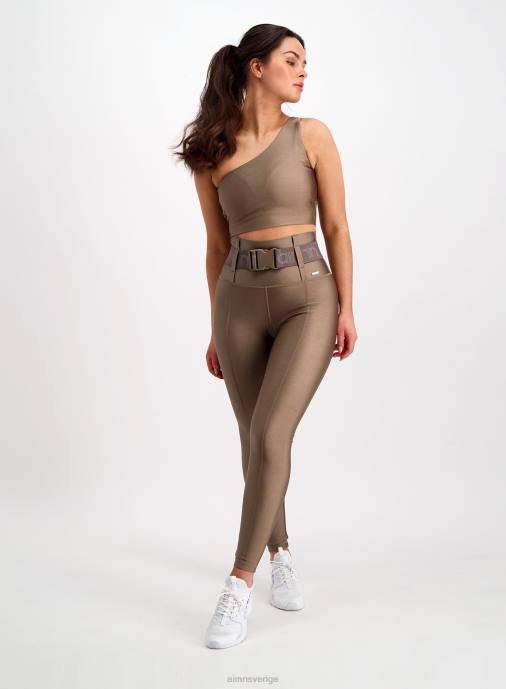 kvinnor AIM'N macchiato shimmer strumpbyxor med bälte Kläder NBT440