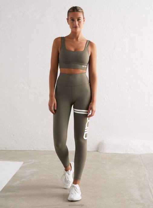 kvinnor AIM'N olivrandiga strumpbyxor Kläder NBT46