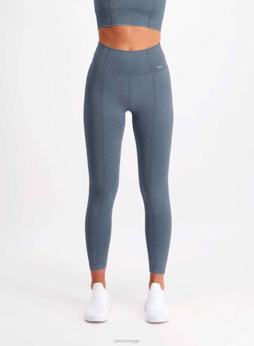 kvinnor AIM'N sömlösa strumpbyxor i tvättad denim Kläder NBT427