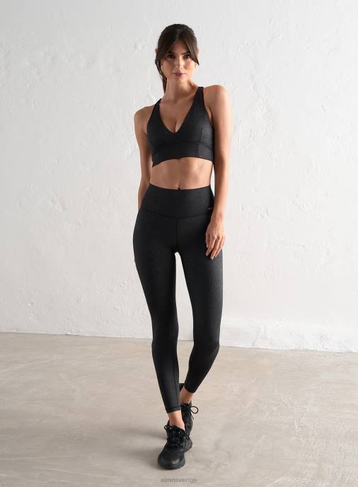 kvinnor AIM'N strumpbyxor med svart huggormtryck Kläder NBT426