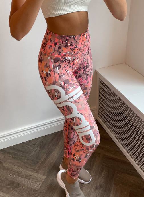 kvinnor AIM'N sunset blush stripe tights Kläder NBT4126