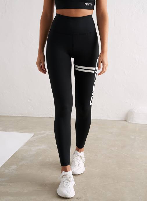 kvinnor AIM'N svart randiga strumpbyxor Kläder NBT410