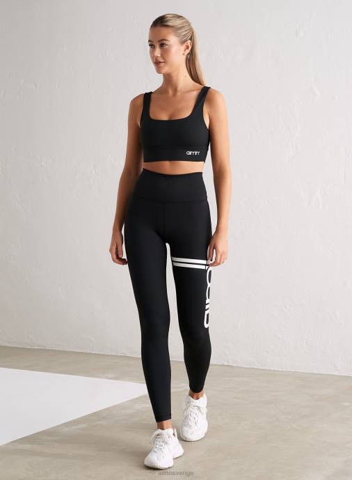 kvinnor AIM'N svart randiga strumpbyxor Kläder NBT410