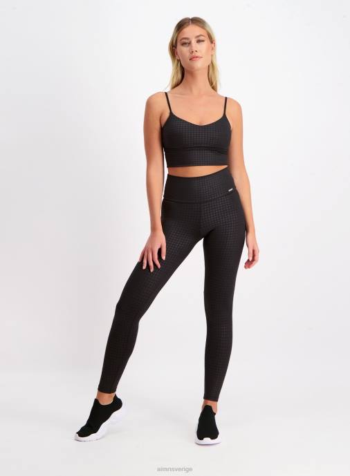 kvinnor AIM'N svarta dogtooth strumpbyxor Kläder NBT4112