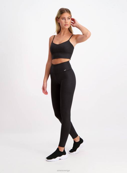 kvinnor AIM'N svarta dogtooth strumpbyxor Kläder NBT4112