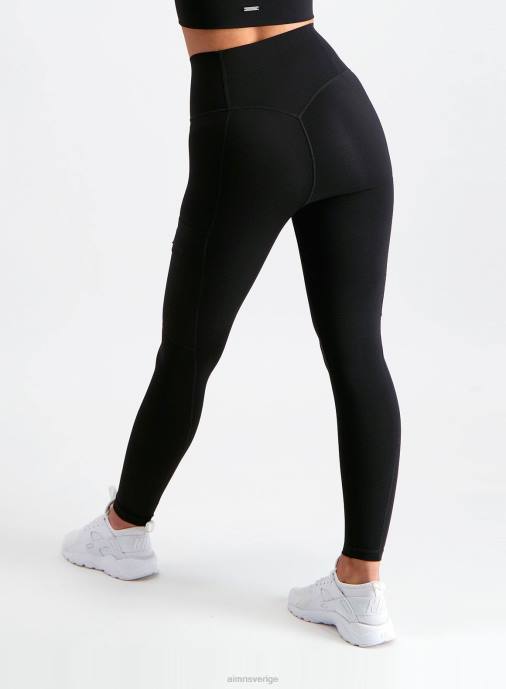 kvinnor AIM'N svarta strumpbyxor Kläder NBT4108