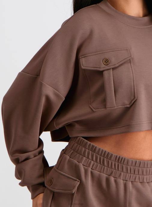 kvinnor AIM'N macchiato bekväm lasttröja Kläder NBT4675