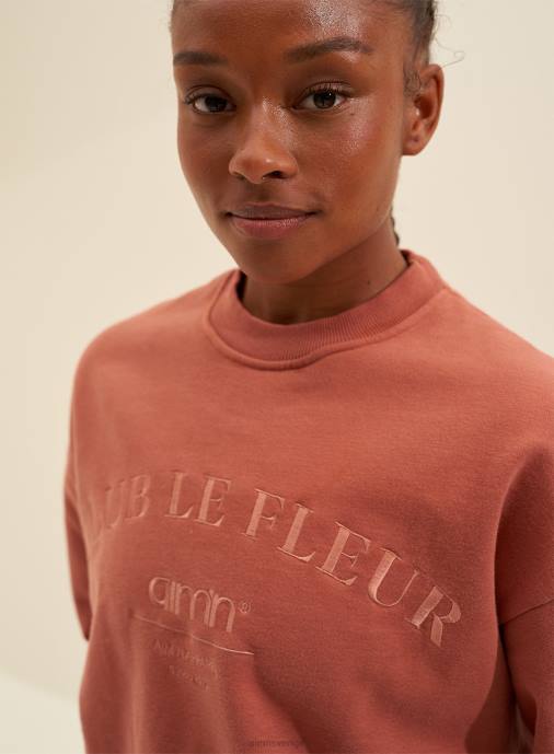 kvinnor AIM'N röd clf sweatshirt Kläder NBT4691