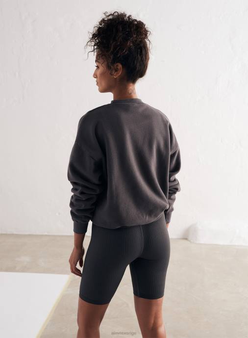 kvinnor AIM'N skugggrå collegetröja Kläder NBT4674