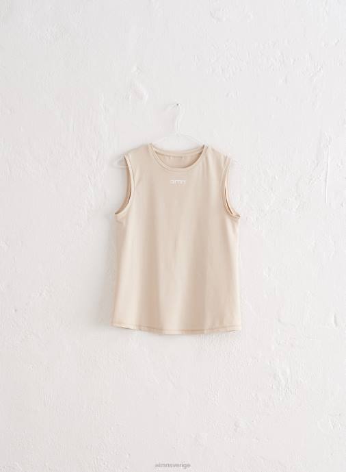 kvinnor AIM'N cafe au lait mjuk basic ärmlös topp Kläder NBT4358