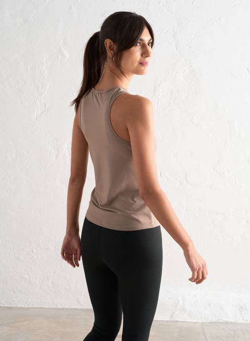 kvinnor AIM'N espresso mjuk basisk linne Kläder NBT4360