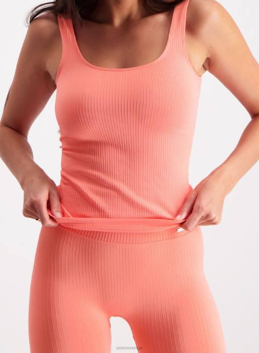 kvinnor AIM'N korallribbad sömlös singlet Kläder NBT4421