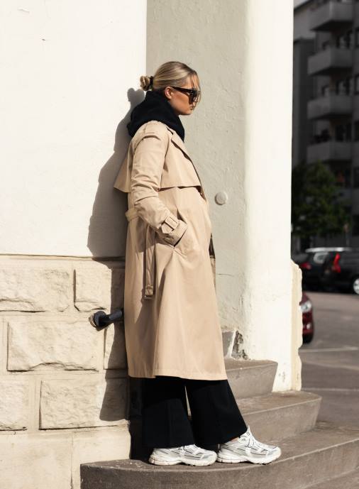 kvinnor AIM'N beige återvunnen tech trenchcoat Kläder NBT4726