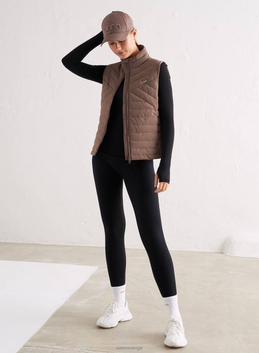 kvinnor AIM'N macchiato vadderad väst Kläder NBT4748