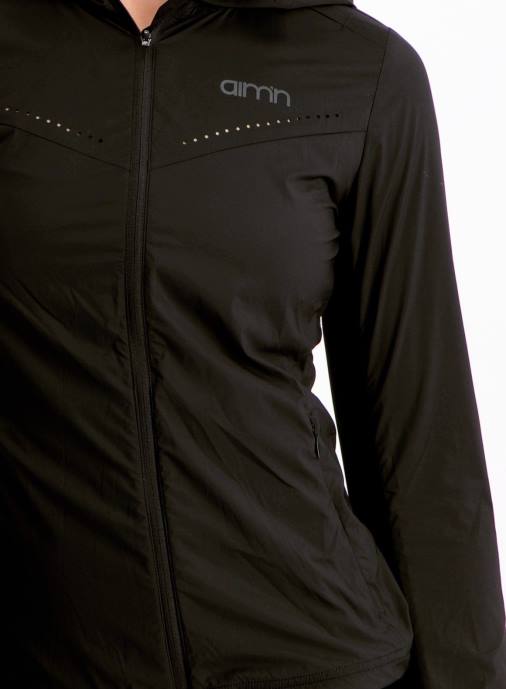 kvinnor AIM'N svart pace hood jacka Kläder NBT4737