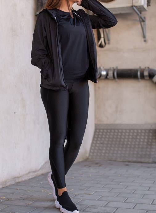 kvinnor AIM'N svart pace hood jacka Kläder NBT4737