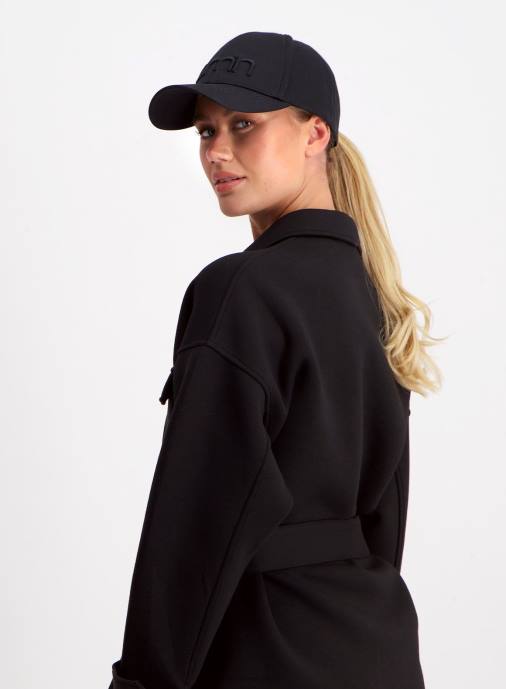 kvinnor AIM'N svart tech overshirt Kläder NBT4747